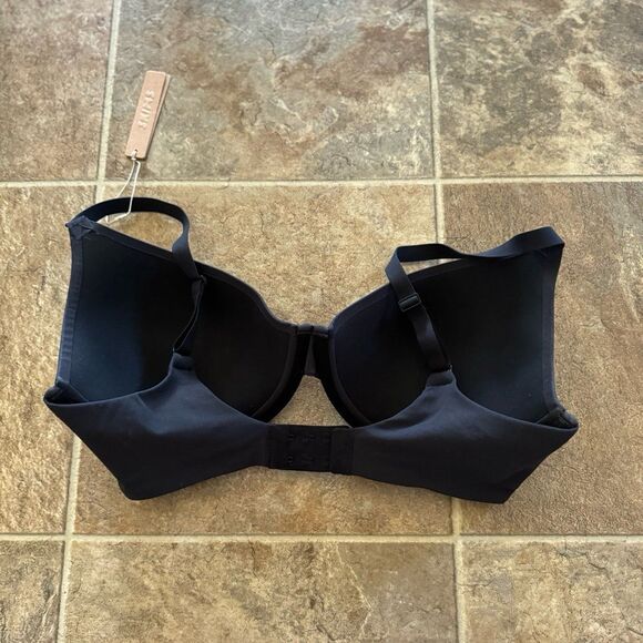 Skims Fits Everybody Plunge Bra Onyx Size 36DDD - Picture 6 of 10